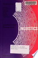 Linguistics