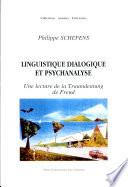 Linguistique dialogique et psychanalyse