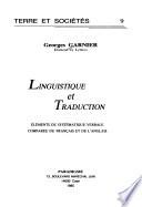 Linguistique et traduction