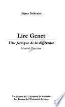 Lire Genet