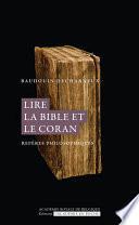 Lire la Bible et le Coran