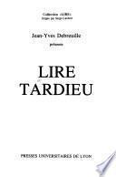 Lire Tardieu