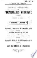 Liste des membres de l'Association