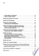 Liste mensuelle des publications du gouvernement du Québec