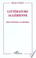 LITTERATURE ALGERIENNE
