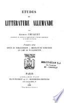 Littérature allemande