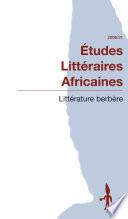 Littérature berbère