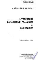Littérature canadienne-française et québécoise