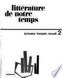 Littérature de notre temps