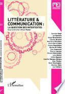 Littérature et communication :