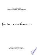 Littérature et interdits