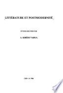 Littérature et postmodernité