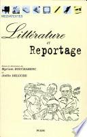 Littérature et reportage