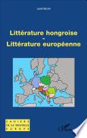 Littérature hongroise - littérature européenne
