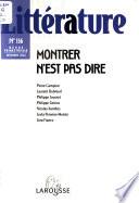 Littérature