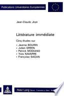 Littérature immédiate