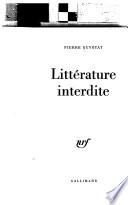 Littérature interdite