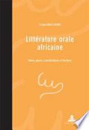 Littérature orale africaine