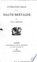Litterature orale de la Haute-Bretagne