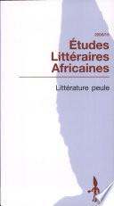 Littérature peule