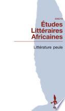 Littérature peule