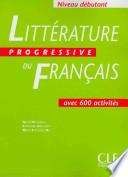 Littérature progressive du français