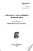 Littératures de l'Europe médiane