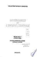 Littératures de l'Europe médiévale