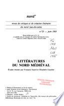 Littératures du Nord médiéval