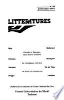 Littératures