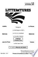 Littératures
