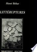 Littéruptures