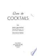 Livre de cocktails