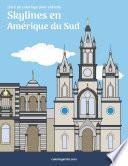 Livre de coloriage pour enfants Skylines en Amérique du Sud 1