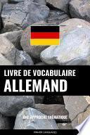 Livre de vocabulaire allemand