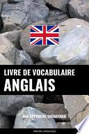 Livre de vocabulaire anglais