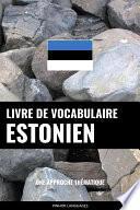 Livre de vocabulaire estonien