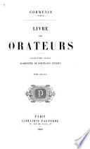 Livre des orateurs