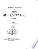 Livre du centenaire, 1794-1894 ...: Services militaires. 1894