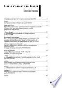 Livres d'enfants en Europe