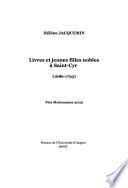 Livres et jeunes filles nobles à Saint-Cyr