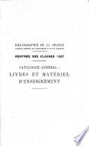 Livres et matériel dénseignement
