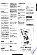 Livres hebdo