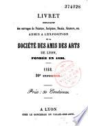 Livret explicatif des ouvrages de peinture, sculpture, dessin, gravure, etc
