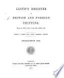 Lloyd's Register of British and Foreign Shipping