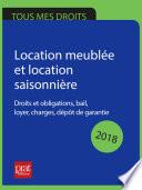 Location meublée et location saisonnière 2018