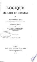 Logique d B eductive et inductive