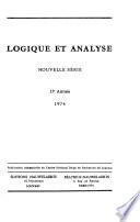 Logique et analyse