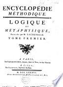 Logique et métaphysique