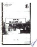 Loi de finances pour ...
